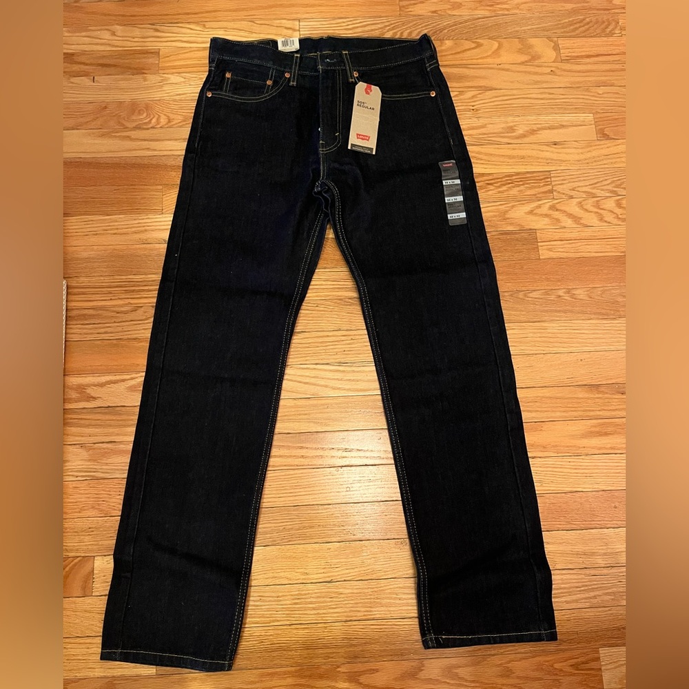 Levi’s 505™ REGULAR FIT MEN'S JEANS dark wash